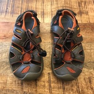 Boys Orange Keen Sandals